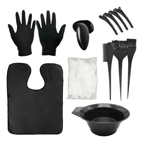 Kit De Cepillo Y Tazón Para Tinte De Cabello 22 Piezas,