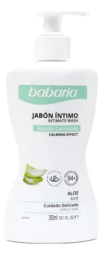 Jabón Intimo Babaria, Ingredientes Naturales