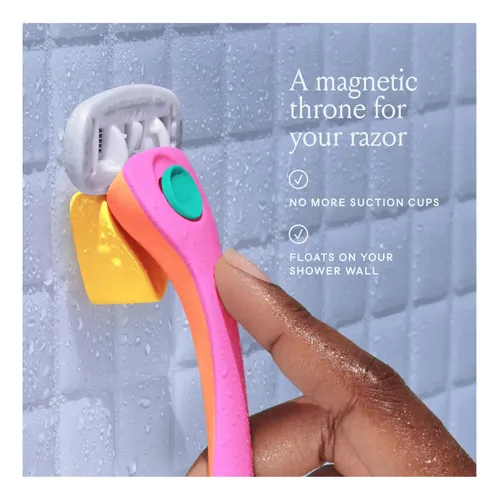 Kit De Afeitado Para Mujeres Con 4 Piezas Y Mango Ergonómico