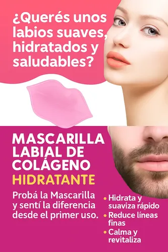 Pack X9: Mascarillas Ojos Colágeno, Labios Y Puntos Negros