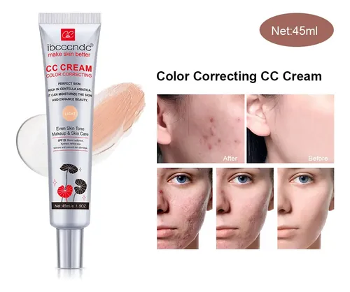 Dúo De Cc Cream Correctora Y Primer Tonos Oscuros