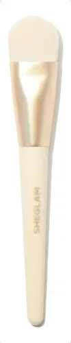Brocha de Rostro Sheglam Shein Base Plana Blanco Mango Plástico