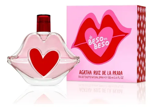 Perfume De Beso En Beso Agatha Ruiz La Prada Edt 100ml