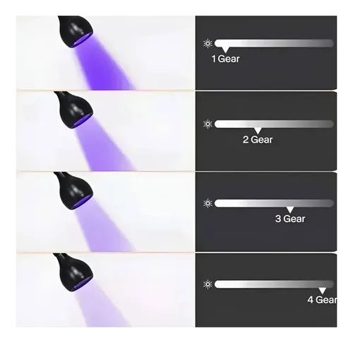 Lámpara Uv Led Flexible Para Uñas Manicura Y Pedicura 8267