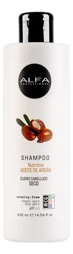 Shampoo Cabellos Secos Alfa Free 430 Ml
