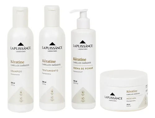 Kit La Puissance Keratine Cabellos Dañados Antifrizz