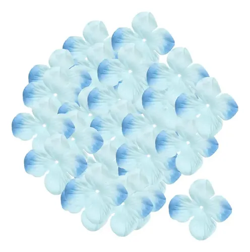 Accesorios De Pelo Bicolor Azul Diy Según Descripción