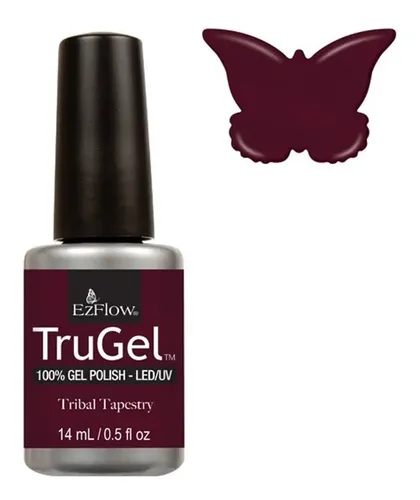 Esmalte Semipermanente Trugel Ezflow Creme Uñas Manicura Color Tribal tapestry