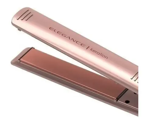 Planchita De Pelo Gama Keration Elegance Led Con Regulador