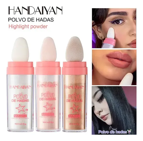 Maquillaje Cosmético En Barra Highlight Powder, Transparente