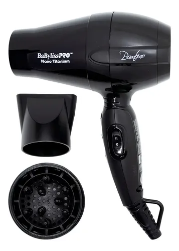 Secador de pelo BaBylissPRONano Titanium Bambino 5510 BABNT5510 negro