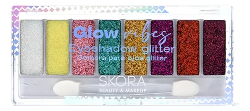 Sombra Ojos Glitter Glow Vibes Con Aplicador Modelo 1 39554
