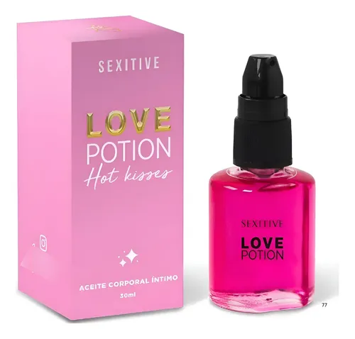Gel Intimo Love Potion Aceite Comestible Temptation Lingerie Sabor Dulce de leche