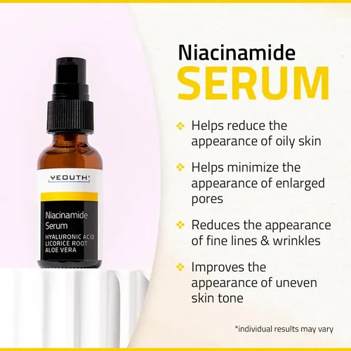 Sérum Yeouth Niacinamida 10% Con Ácido Hialurónico Y Aloe 30