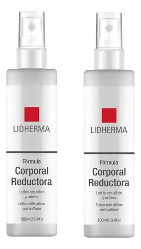Kit X2 Fórmula Corporal Reductora Silicio Y Cafeína Lidherma