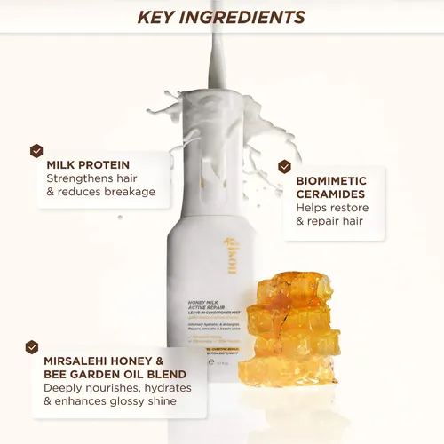 Gisou Leave In Conditioner Honey Milk  Brillo