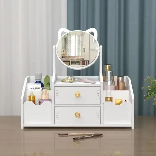 Estante De Escritorio Para Maquillaje, Cuidado De La Piel, P