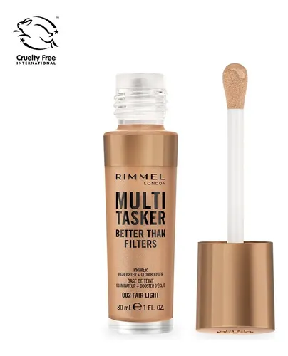 Base Multi Tasker Primer, Iluminador Y Base 3 En 1 Rimmel London