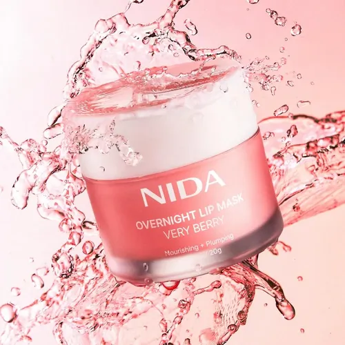 Máscara Labial Noche Nida Very Berry 2uds