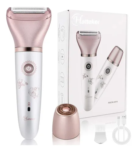 Maquinilla De Afeitar Eléctrica Renfox 2 En 1 Para Mujer, Hú