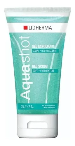Gel Exfoliante Para Limpieza Facial Diaria Aquashot Lidherma