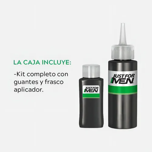 Pack Tintura Shampoo Just For Men Fórmula Original Castaño Claro 2 Unidades