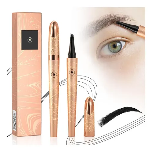 Lápiz Microblading 4p Cejas Hknbj Negro