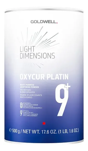 Decolorante Para Cabello Goldwell Oxycur Platino Sin Polvo,