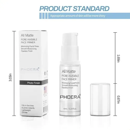 Base De Maquillaje Facial Phoera Primer, Base Facial Para Ma