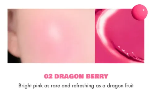 Rubor Juicy Roll Cheek Rom&nd – Colores 02 Dragon Berry