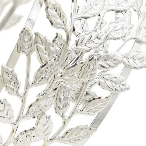 Diadema De Aleación Con Diseño De Hoja Para Mujer