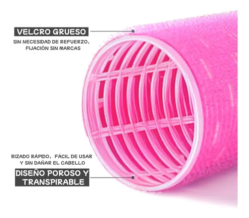 Set De Rulos Para Cabello, Moldeado Sin Daño Ni Calor