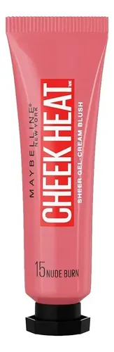 Rubor Cheek Heat Pink Nude Burn 15 Maybelline Ny