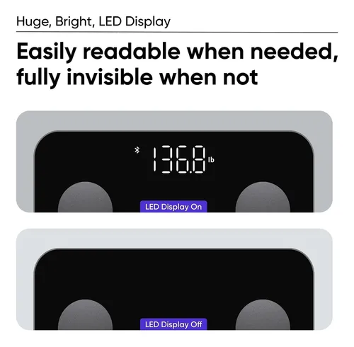 Báscula De Peso Corporal Inteligente Wyze Scale S Con Blueto