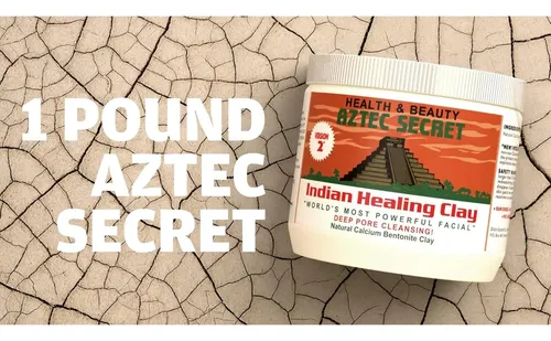 Set Premium De Arcilla Aztec Secret 1lb (incluye Vinagre