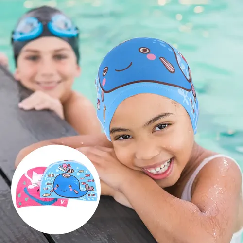 // Gorro De Baño Infantil Cartoon – Protección Y **