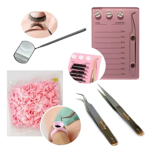 Kit Profesional Insumos Lashista Completo Extension Pestañas