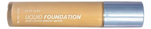 City Girl Base Liquid Foundation Efecto Matte