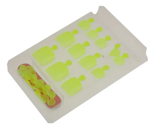Calcomanías Para Uñas De Los Pies Verde A