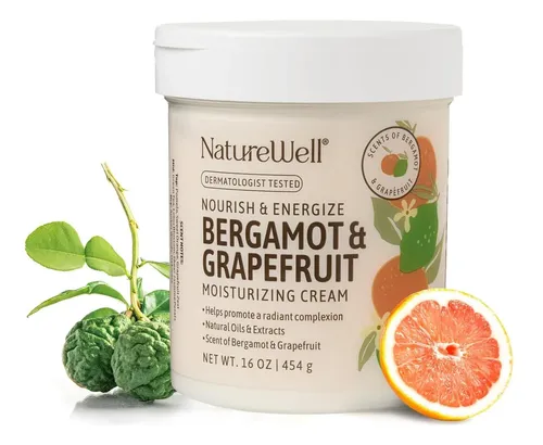 Crema Hidratante Bergamota Pomelo Nature Well 16 Oz