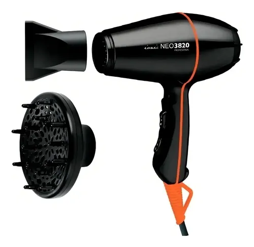 Secador De Pelo Profesional Eurostil Neo 3820 Ionico Difusor