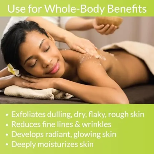 Exfoliante Orgánico Para Todo El Cuerpo De Fiji, Con Infusió Coconut Lime