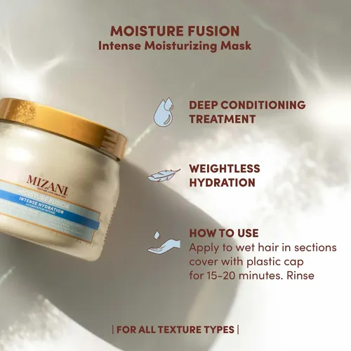Mascarilla Capilar Mizani Moisture Fusion Intense 500 Ml Con