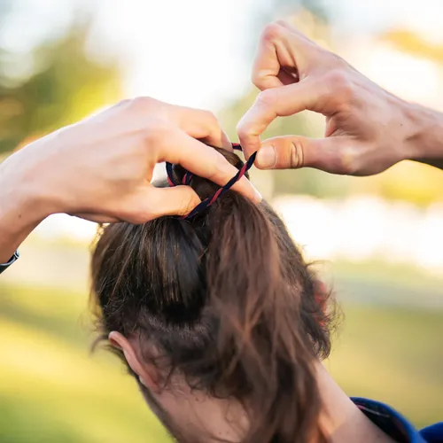 10 Cintas Trenzadas Para El Cabello, Cuerdas Elásticas Para