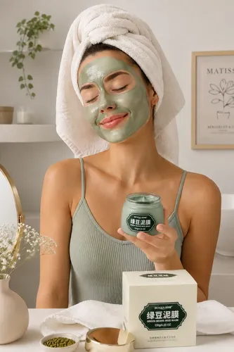 Mascarilla Facial Bioaqua Arcilla Verde Viral Asiática