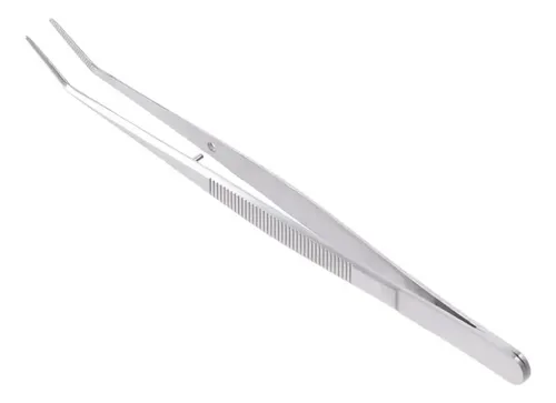 Pinza Curva Plata 6.1” Precisión Universidad