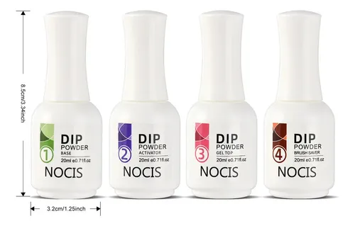 Activador De Pintura Base Dip Powder, Brochas Protector,