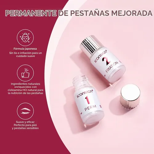 Kit Iconsign Para Permanente De Pestañas/cejas Plant Extract