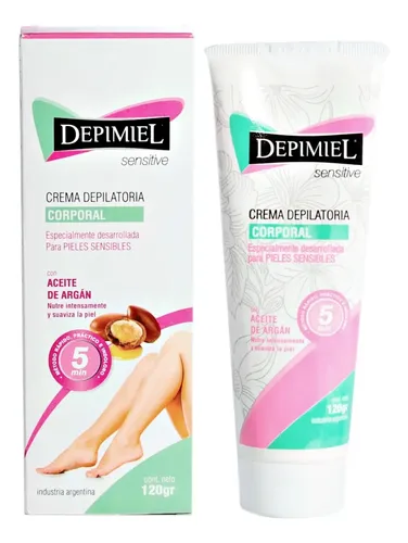 Crema Depilatoria Corporal Sensitive Sensible Depimiel 120gr