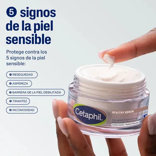 Crema De Noche Antiedad Cetaphil Healthy Renew X 50 Ml Sensible Noche
